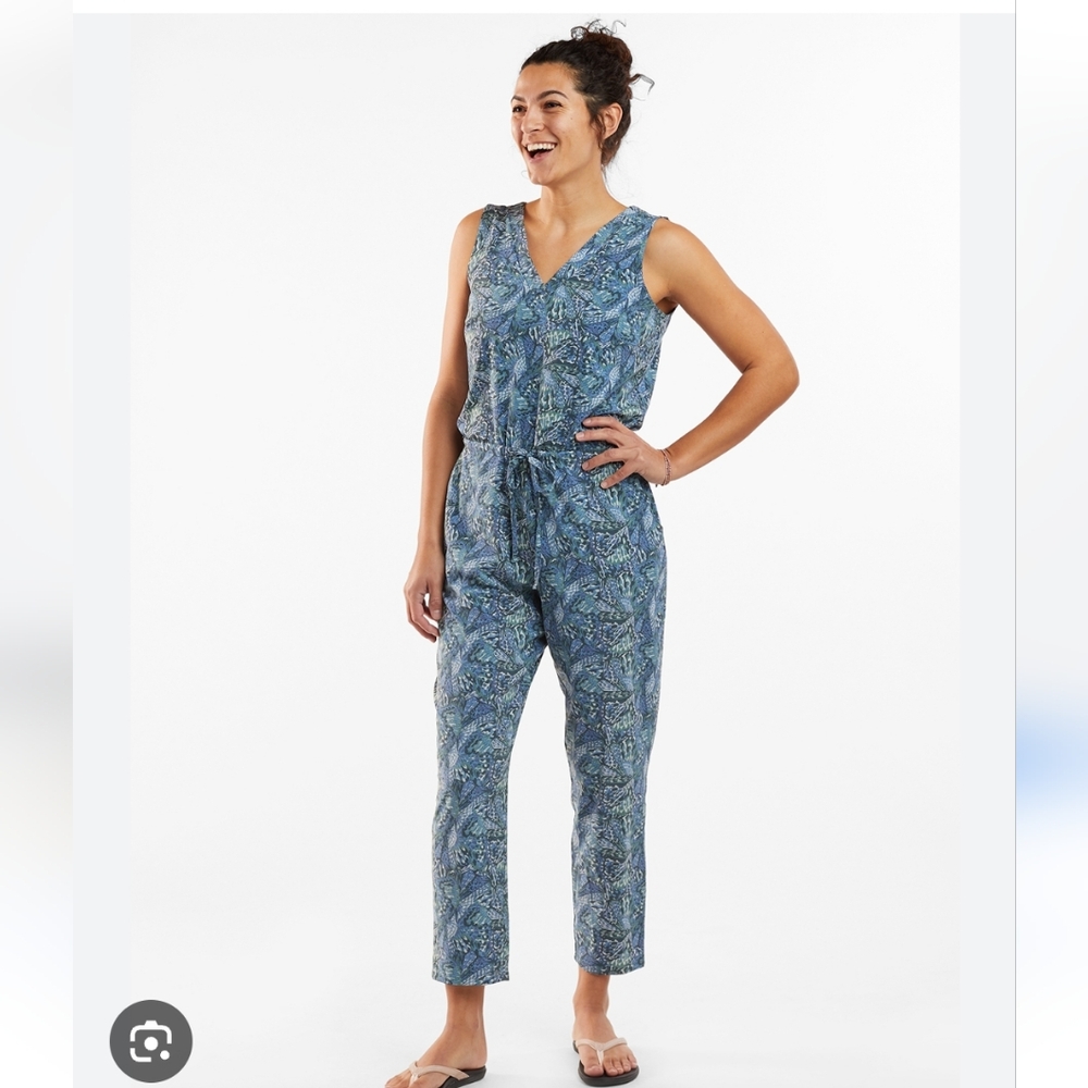 Toad & Co Crusher Sleeveless Jumpsuit Size M